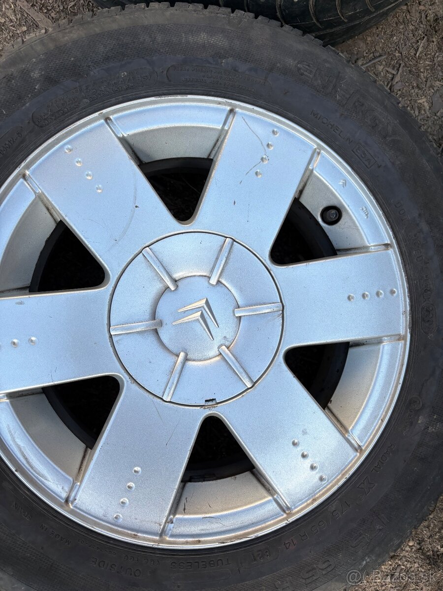 Citroën elektróny/ hliníkové disky - 3