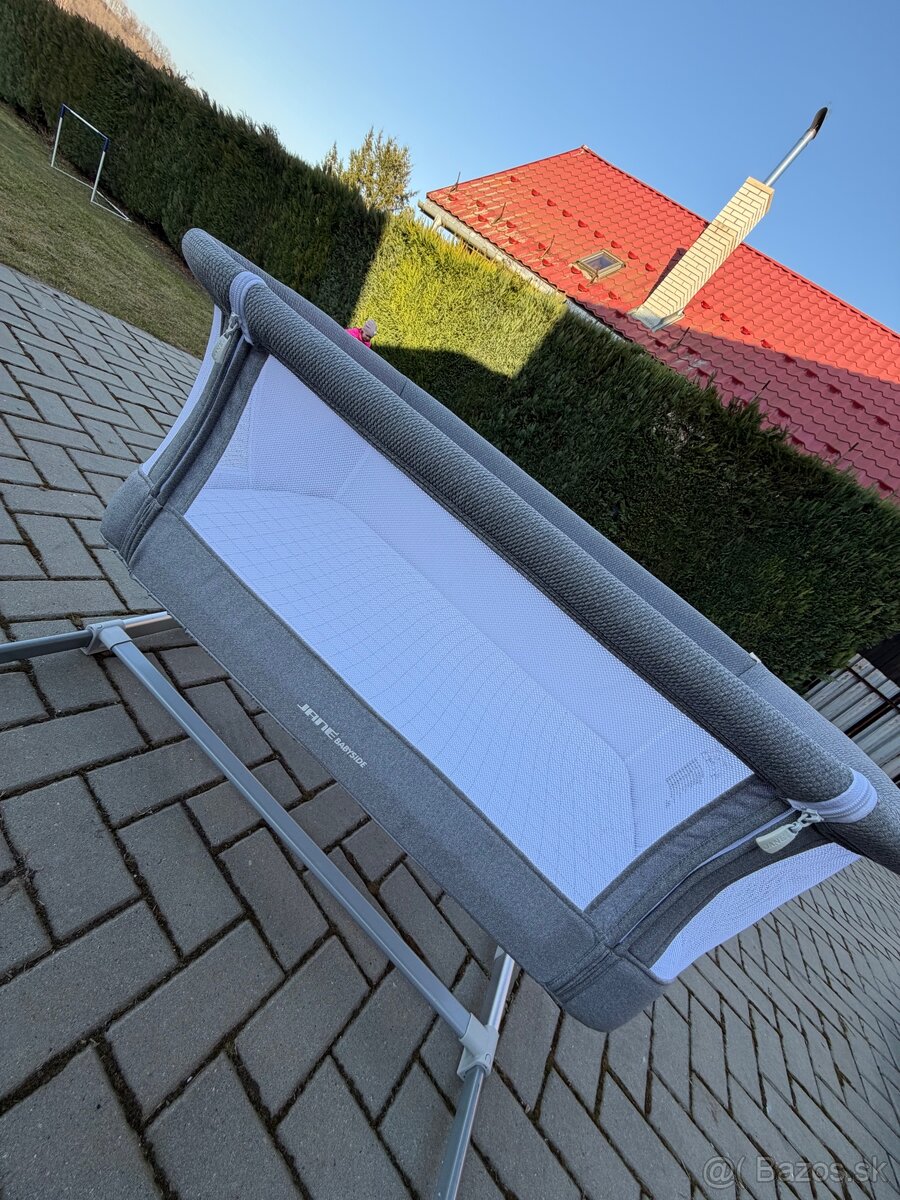 JANÉ Postieľka detská Baby Side II Lazuli Blue - 3