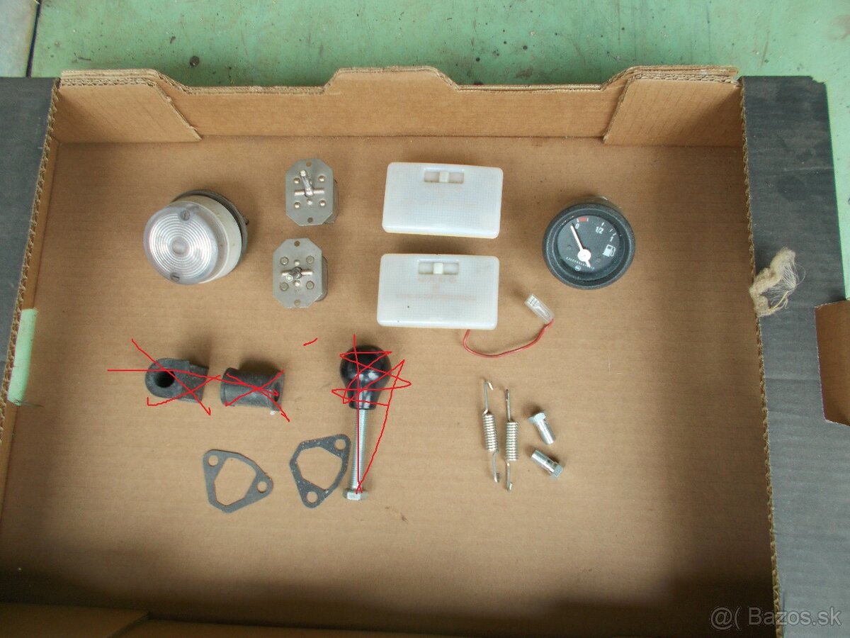 Predam pre skoda 100 Mriezky spojku vypinace nov klucku - 3