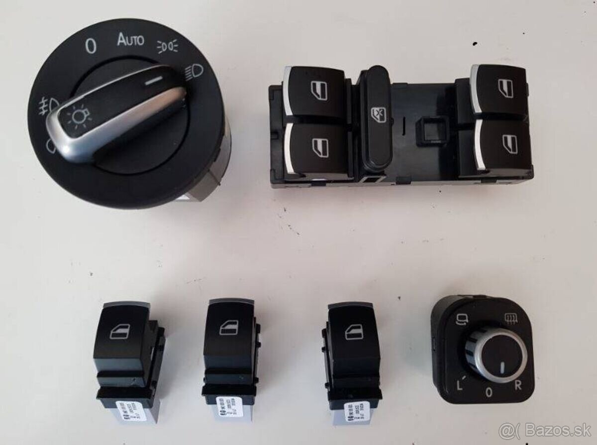 SADA VYPINACOV OVLADACOV INTERIERU OVLADACE - 3