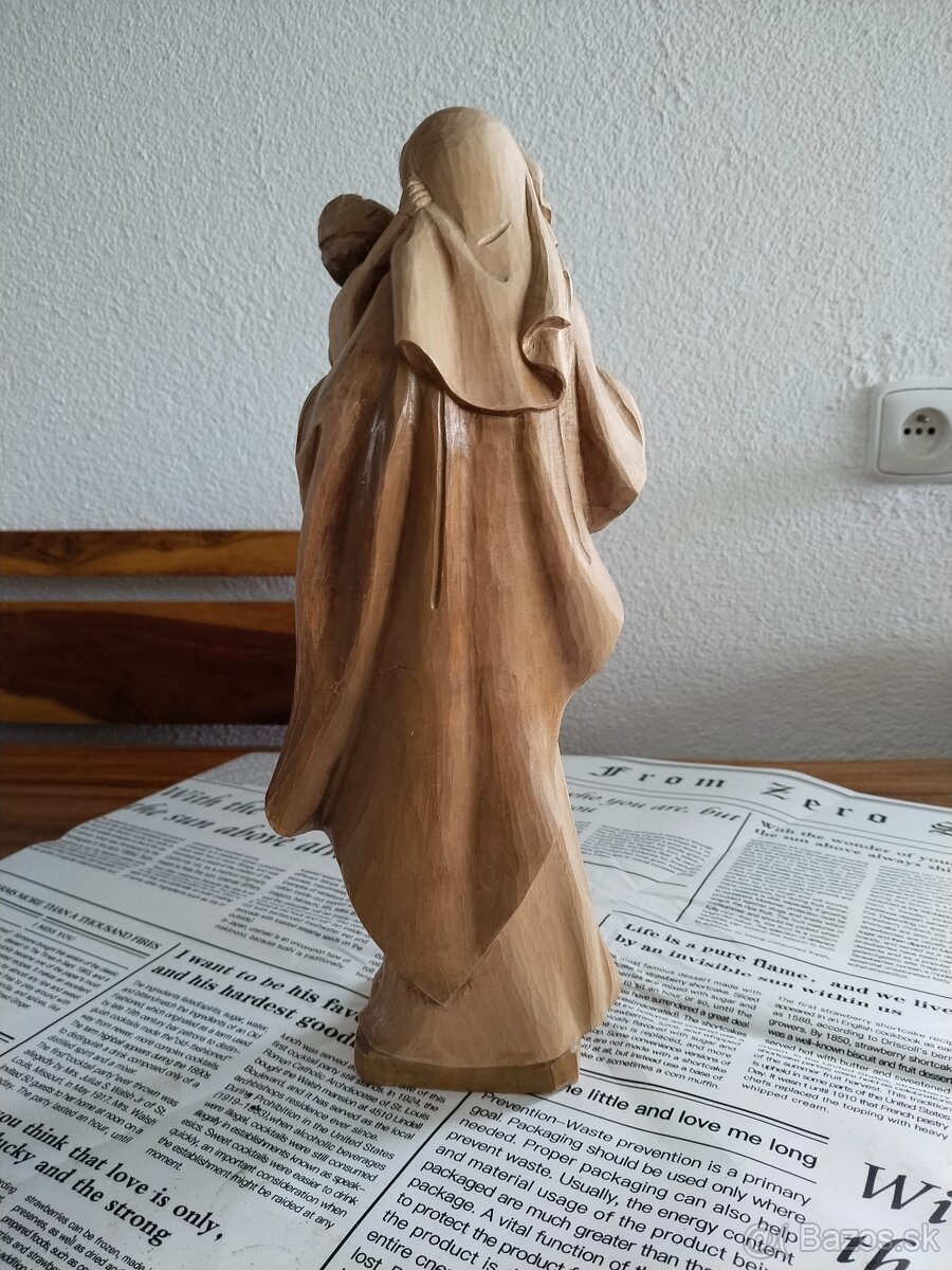 Madonna z nemořeného topolového dřeva - 3