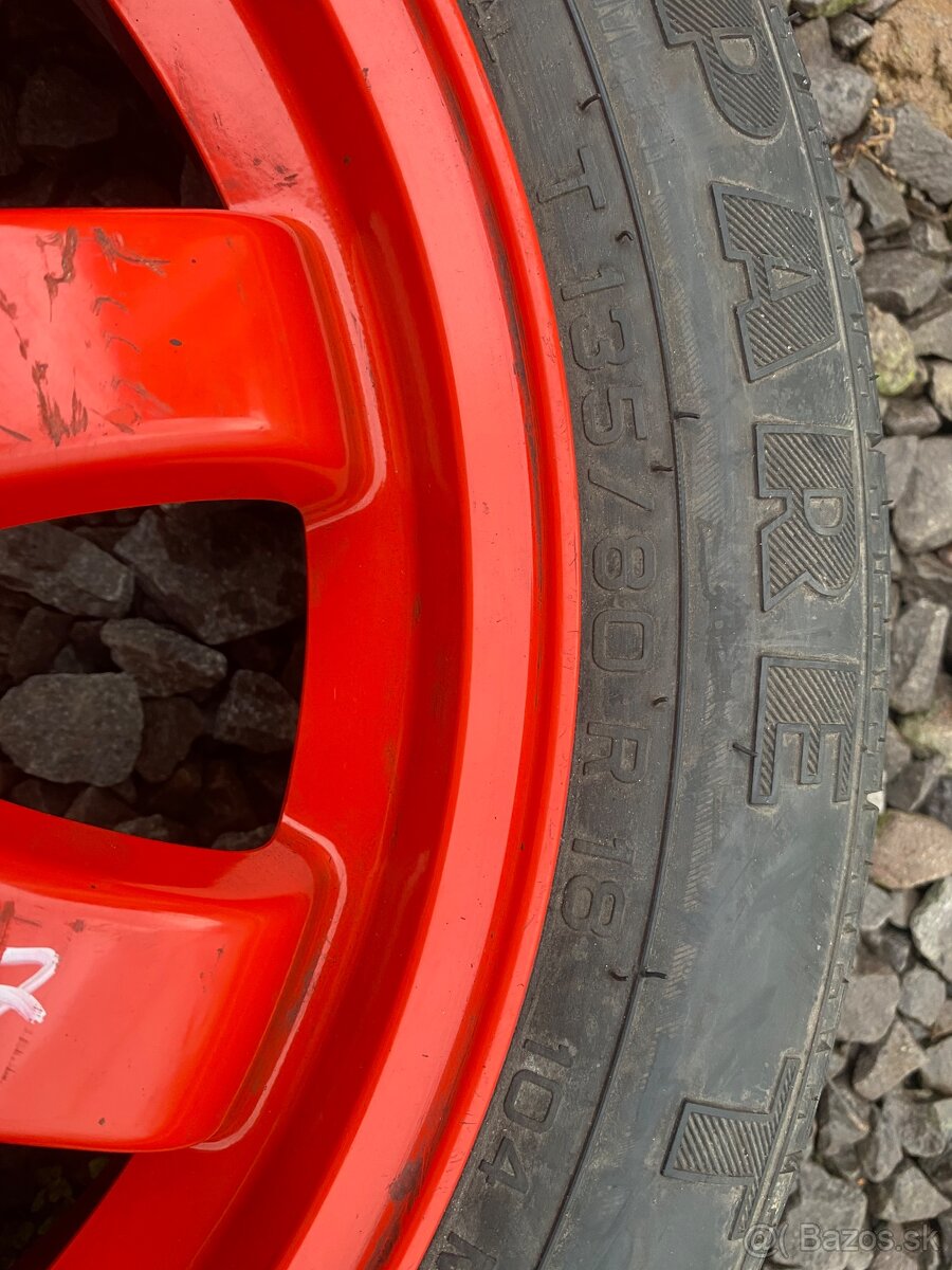 Predám hliníkové rezervné koleso dojazdove tenké - 3