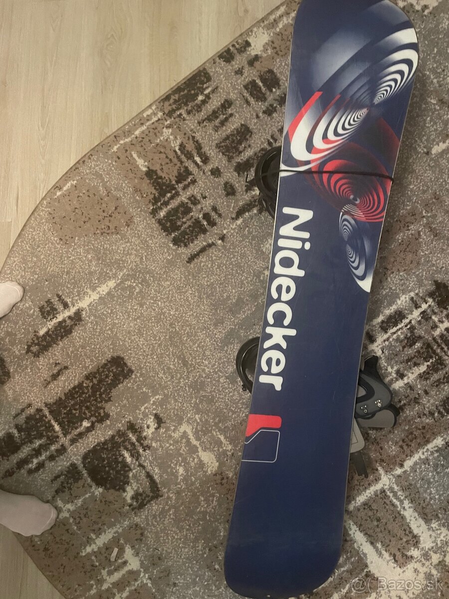 Predám snowboard nidecker the chill 50+ viazanie - 3