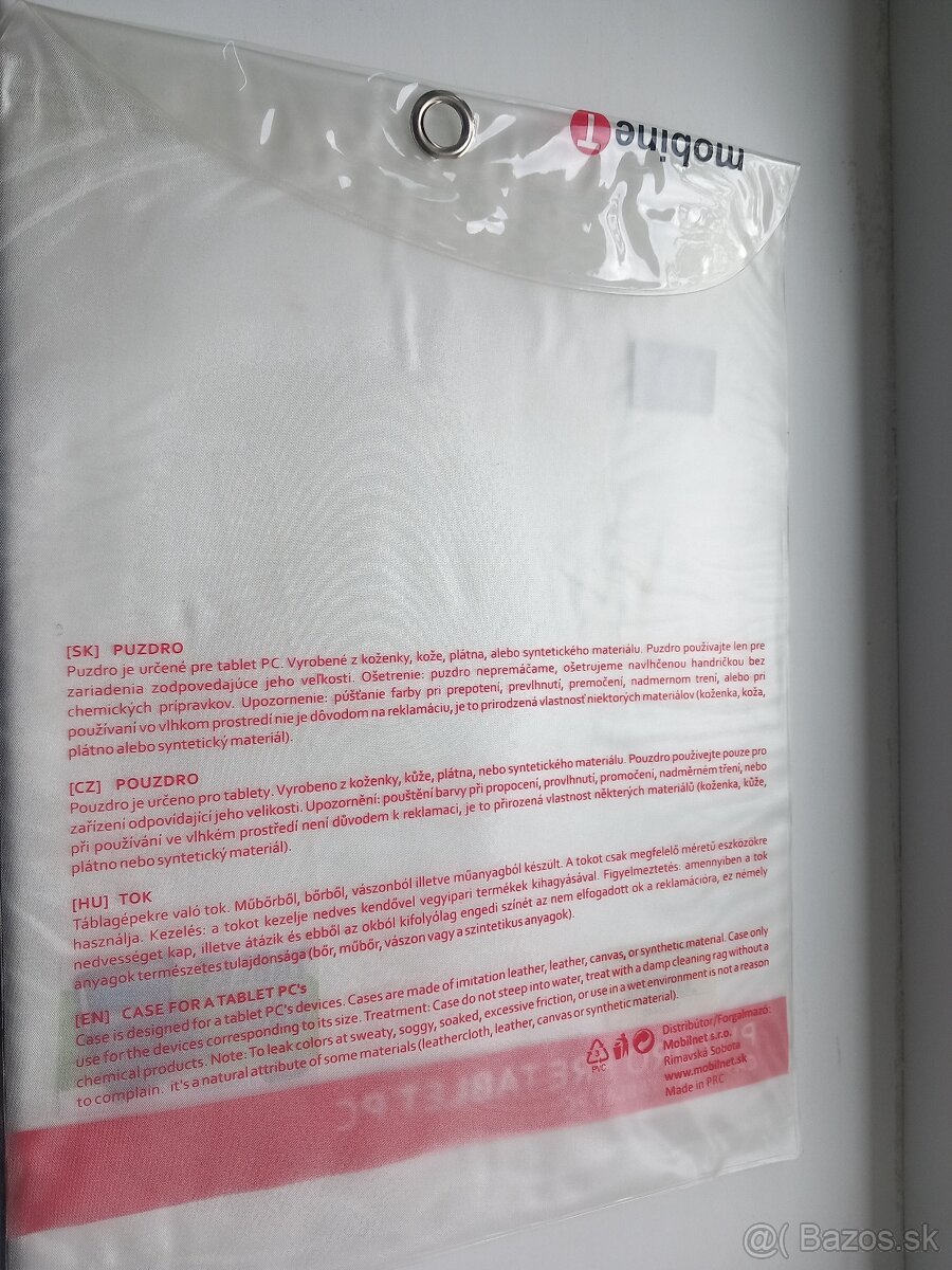 puzdro na tablet s klavesnicou, puzdro biele - 3