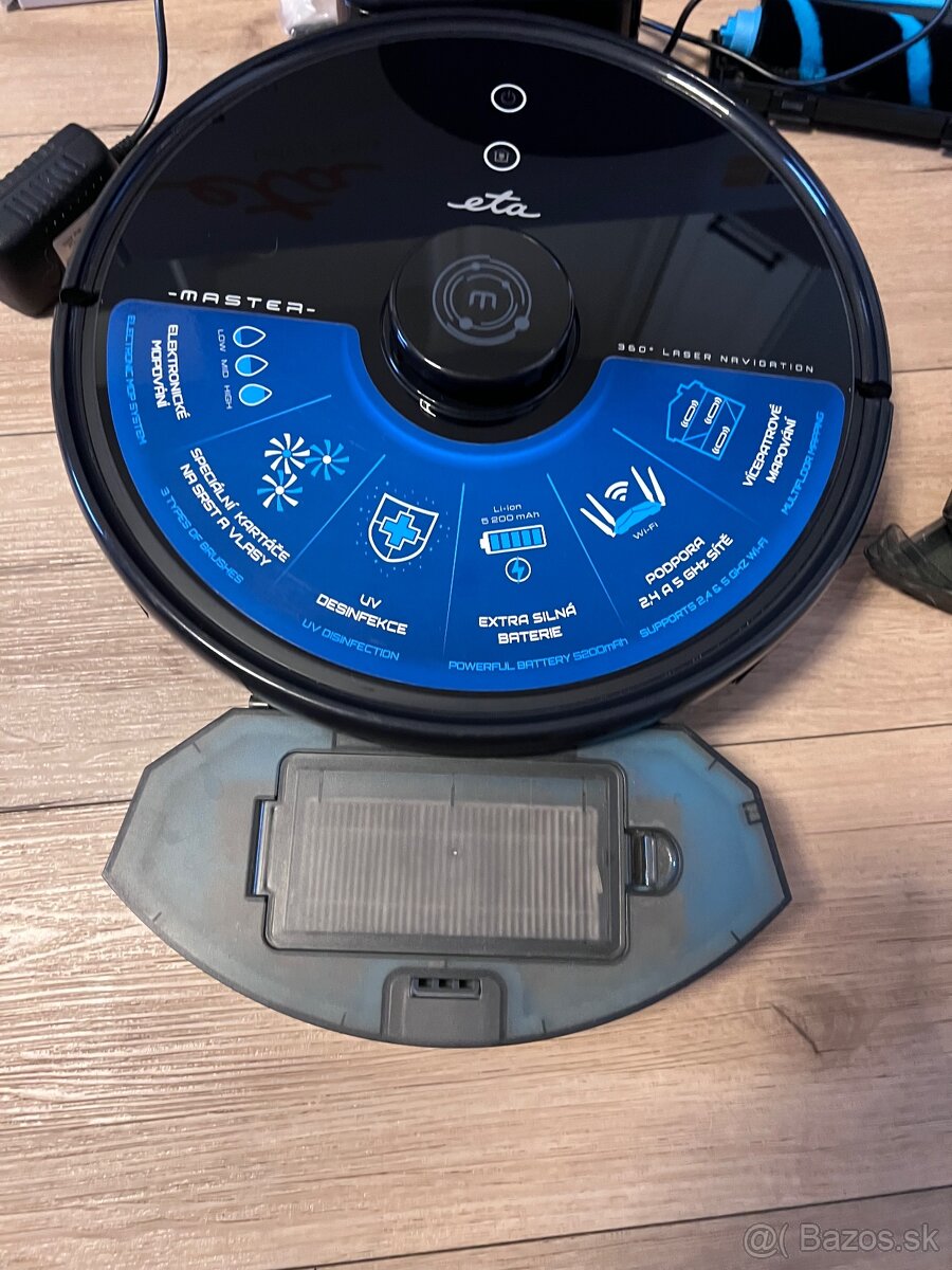 Predám výhodne robotický vysávač ETA 5229 3v1 - 3