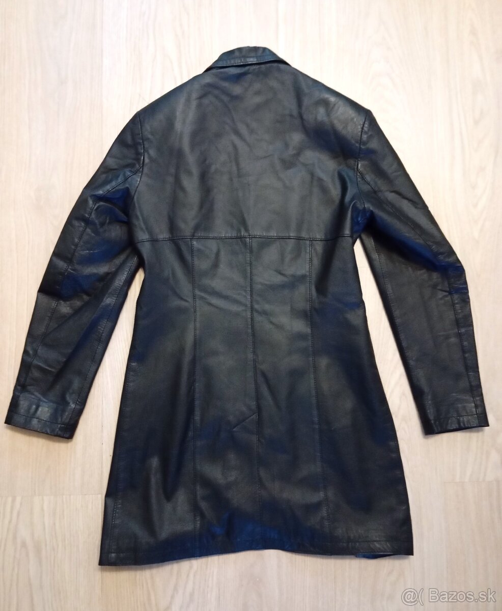 Dámsky kožený kabát 36/38 - 3