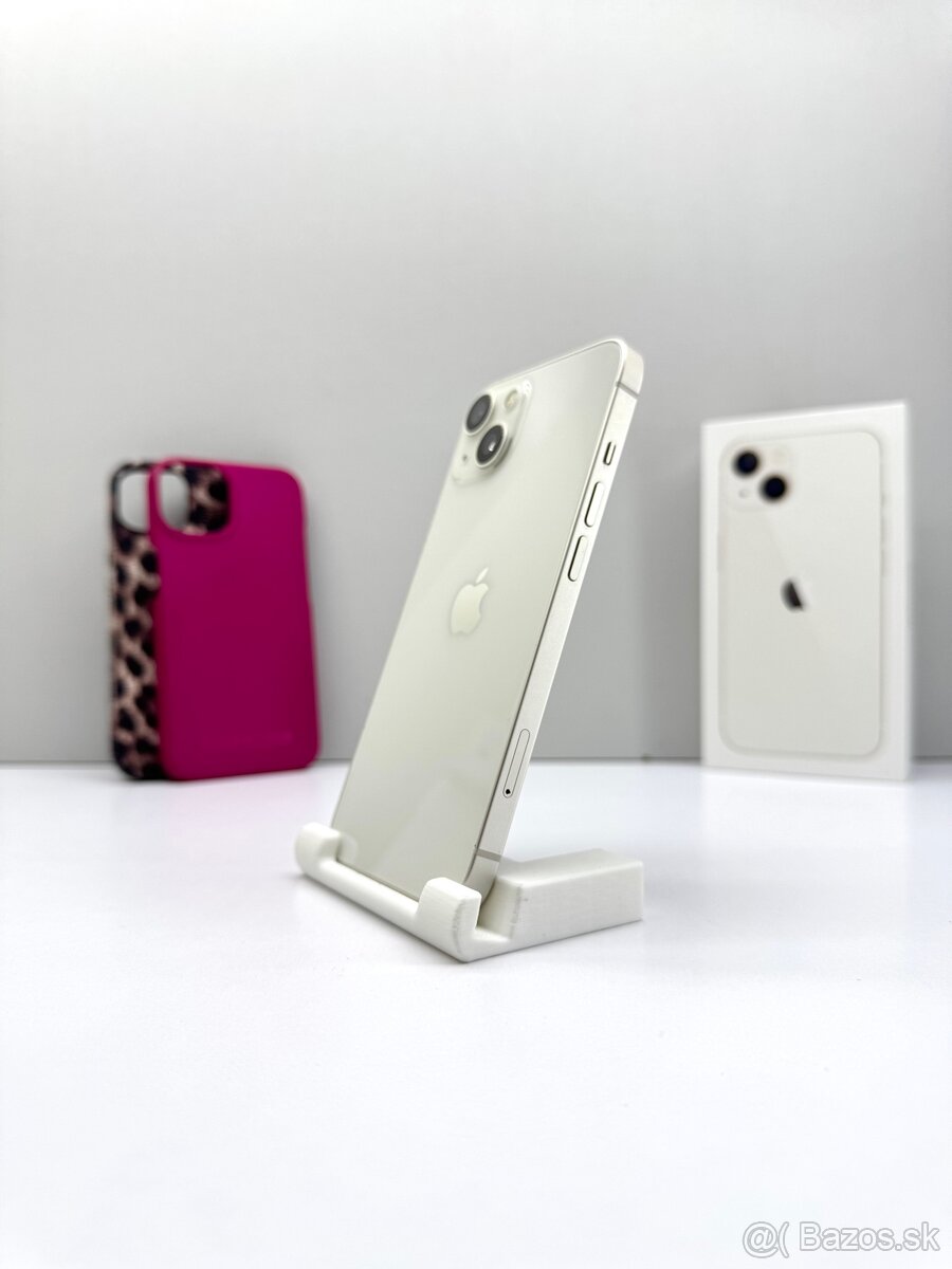 iPhone 13 128GB STARLIGHT TOP STAV 100% BATÉRIA - 3