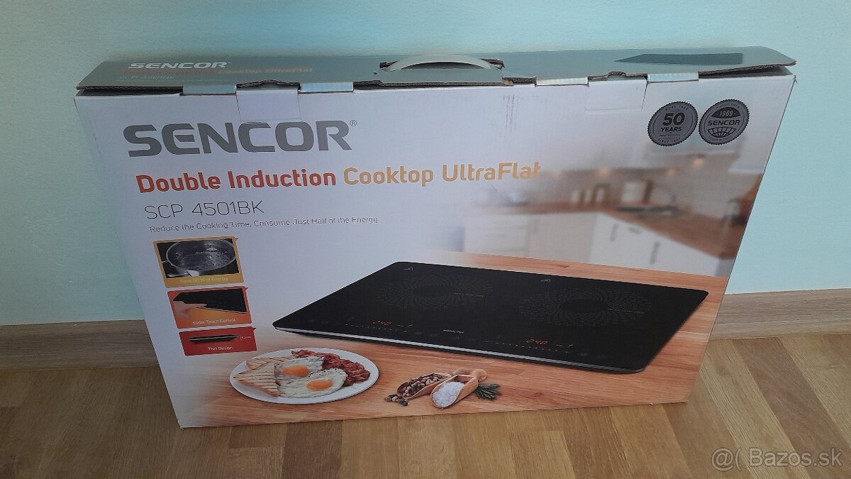 Predám dvojplatničku indukčnú SENCOR - 3