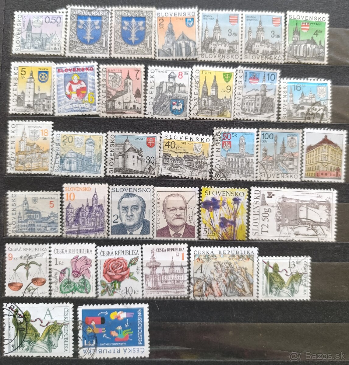 Zbierka poštových známok 176 ks - 3