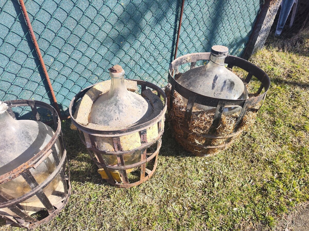 Predám demizony - 3