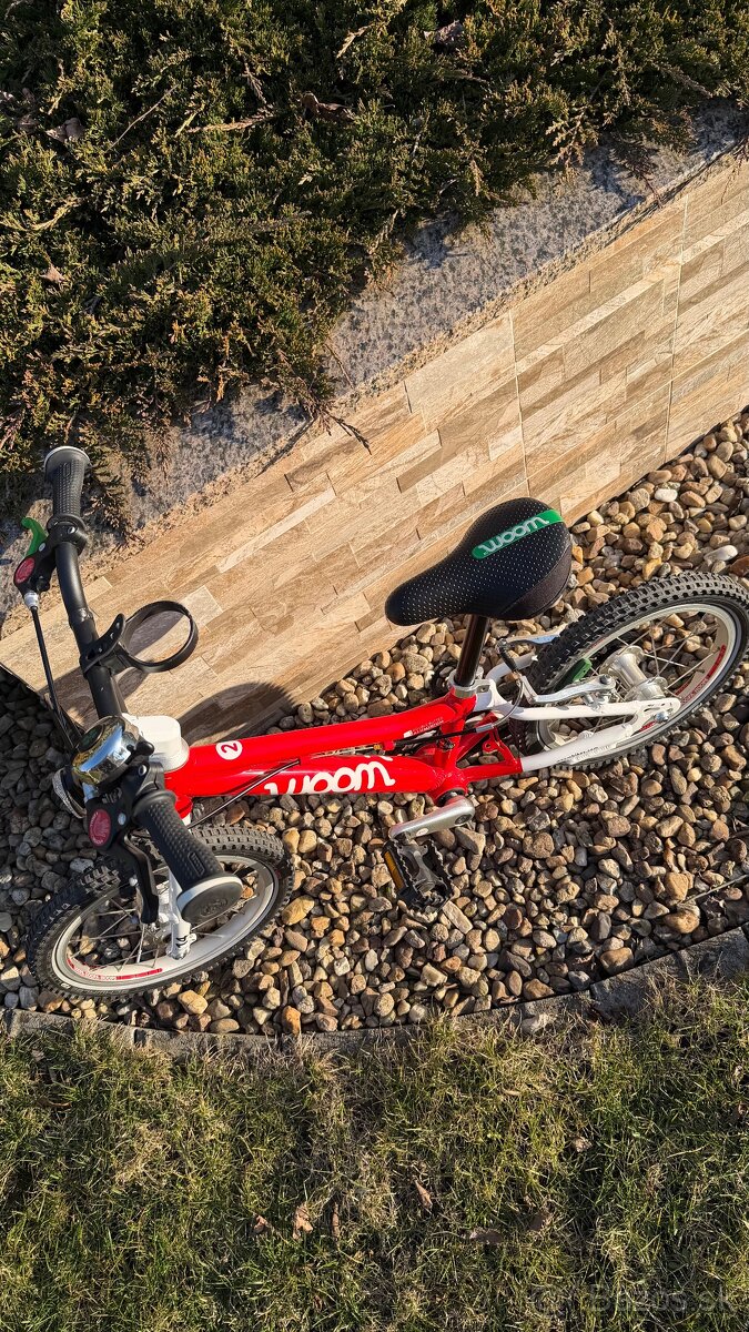 Bicykel Woom 2 cerveny - 3