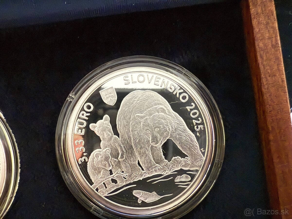 Strieborné mince proof 2025 - 3