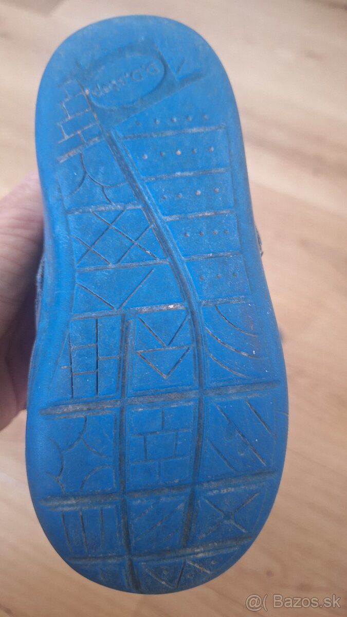 Kožené topánky DDstep veľ.25 - 3