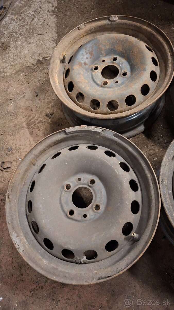 Plechové disky 4x98 R14 - 3