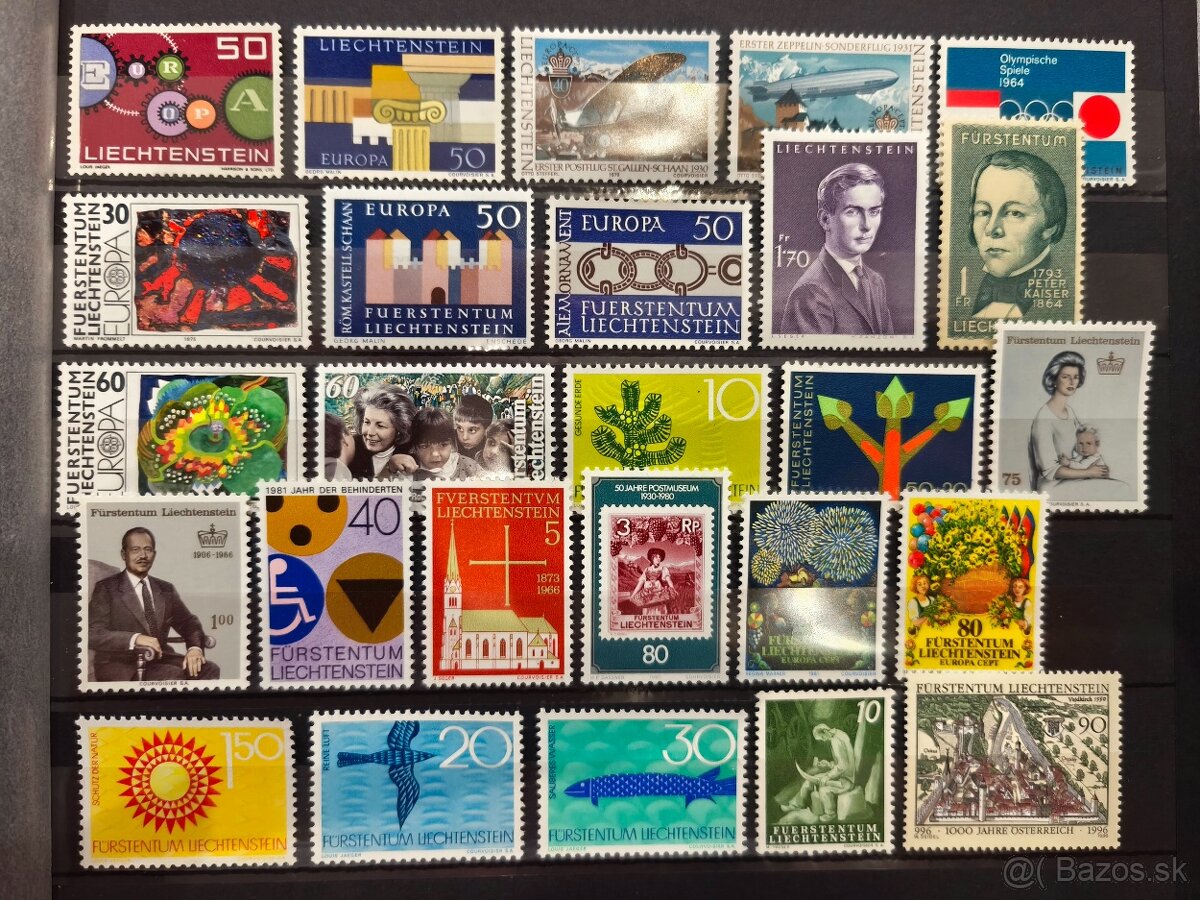 Známky Lichtenštajnsko 3 - 3