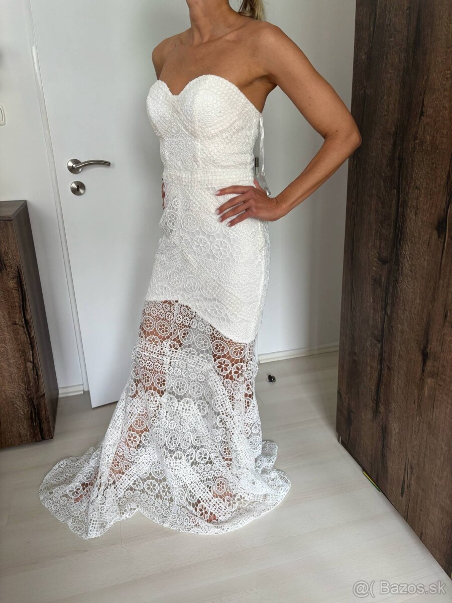 Svadobné šaty v boho štýle, nové - 3
