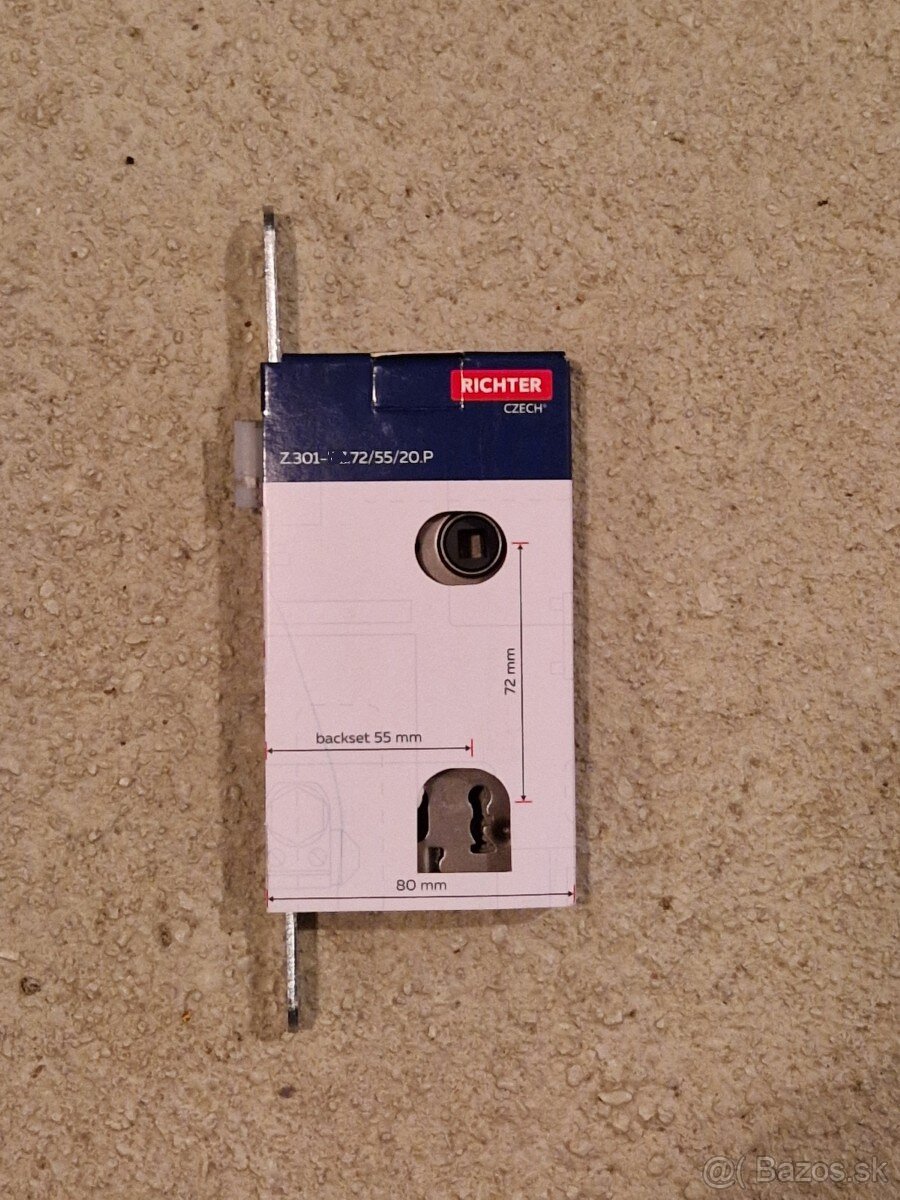 Zadlabávací zámok 80mm - 3