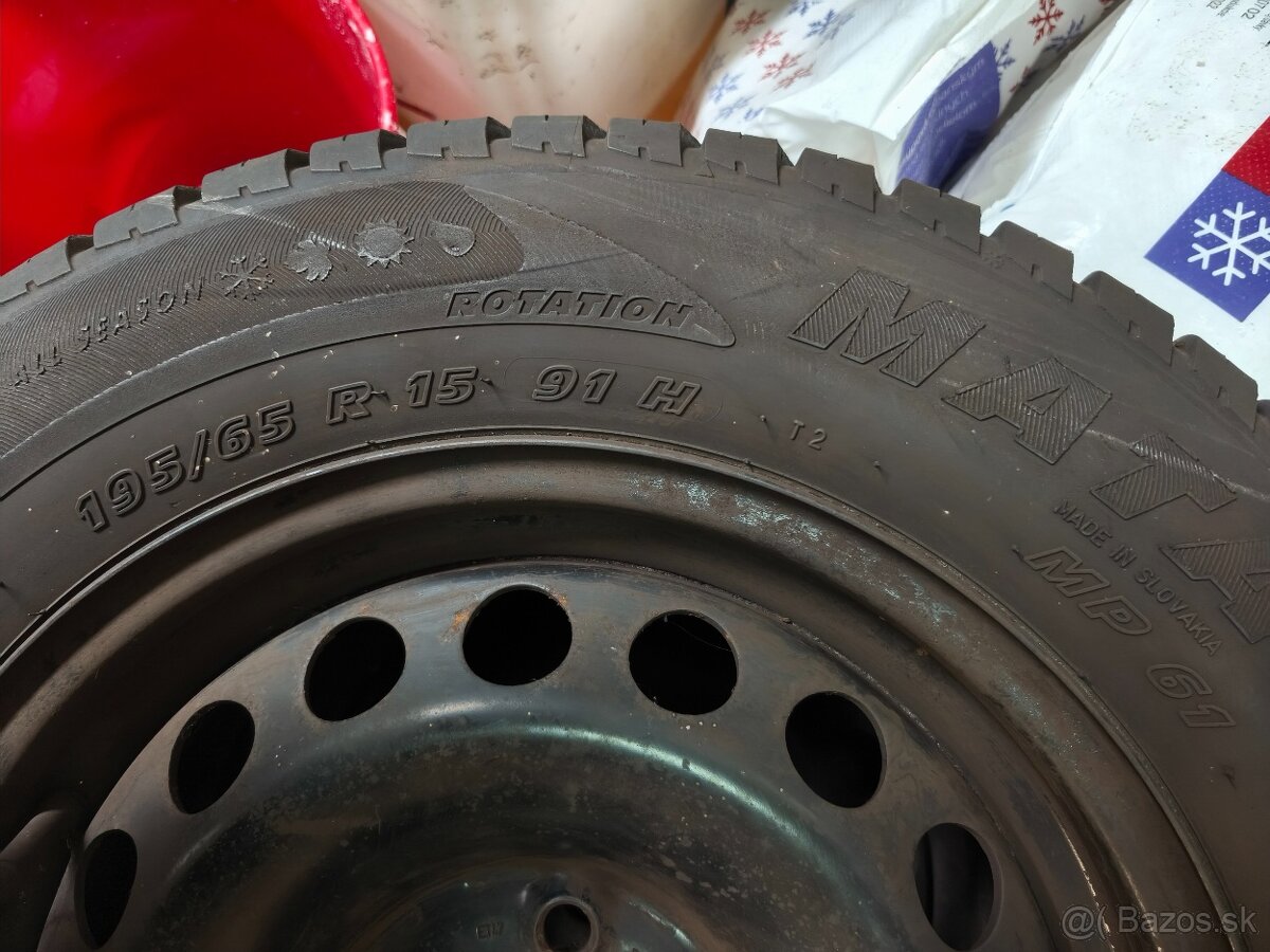 Predám Kolesá vhodné na Doblo a iné - 3