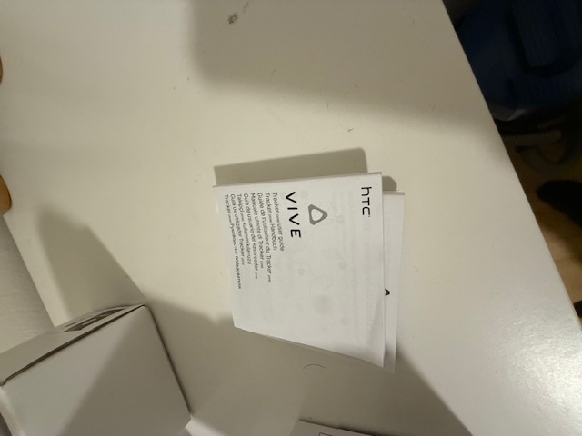 3x HTC Vive tracker strap + 3x HTC Tracker 2.0 - 3