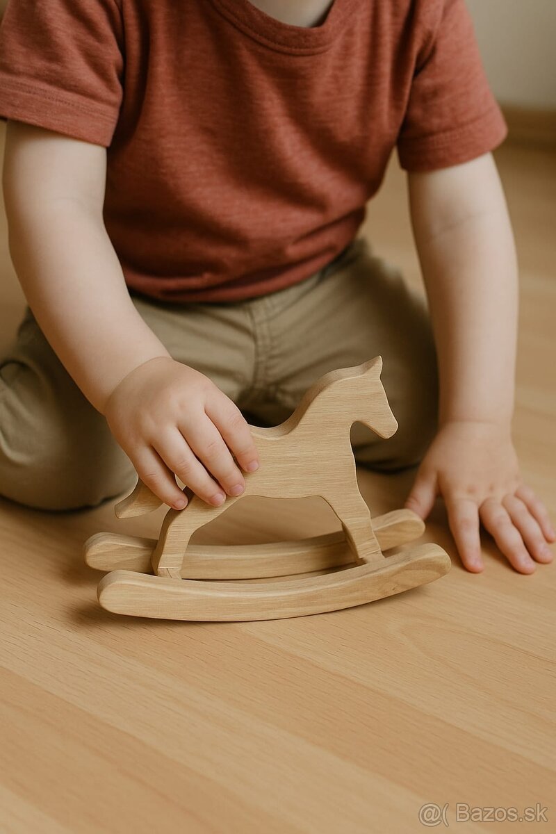 Drevený hojdací koník - 3