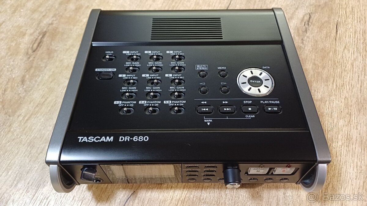 Prenosný rekordér Tascam DR-680 - 3