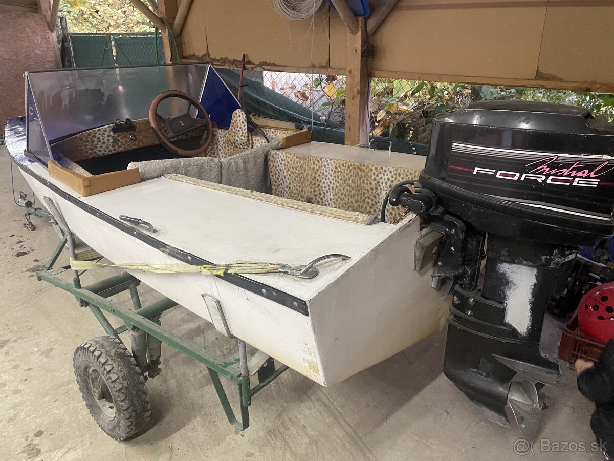 Motorovy cln + motor + vozik 950€ - 3