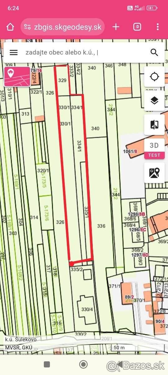 Pozemky Šulekovo Hlohovec - 3