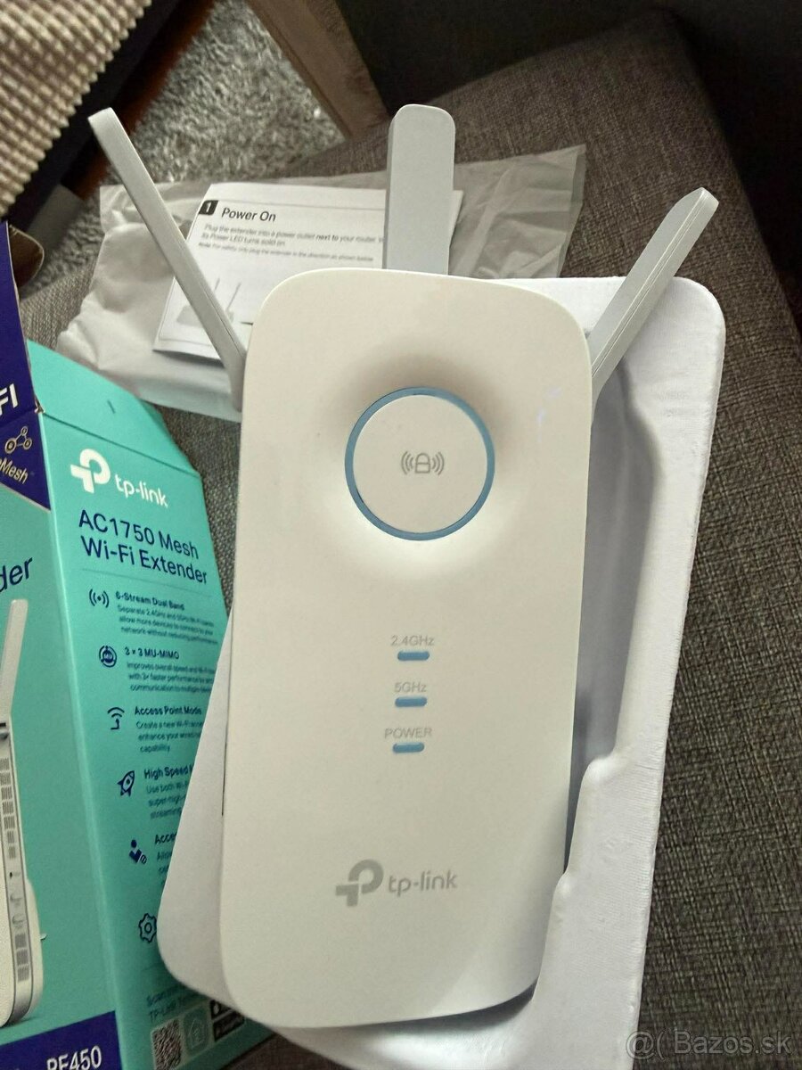 Wi-Fi extender TP-Link RE450 Dual Band (RE450) biely - 3