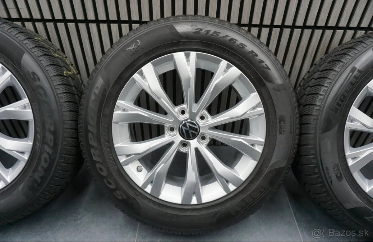 ORIGINÁLNÍ ALU KOLA VW TIGUAN R17 - 3