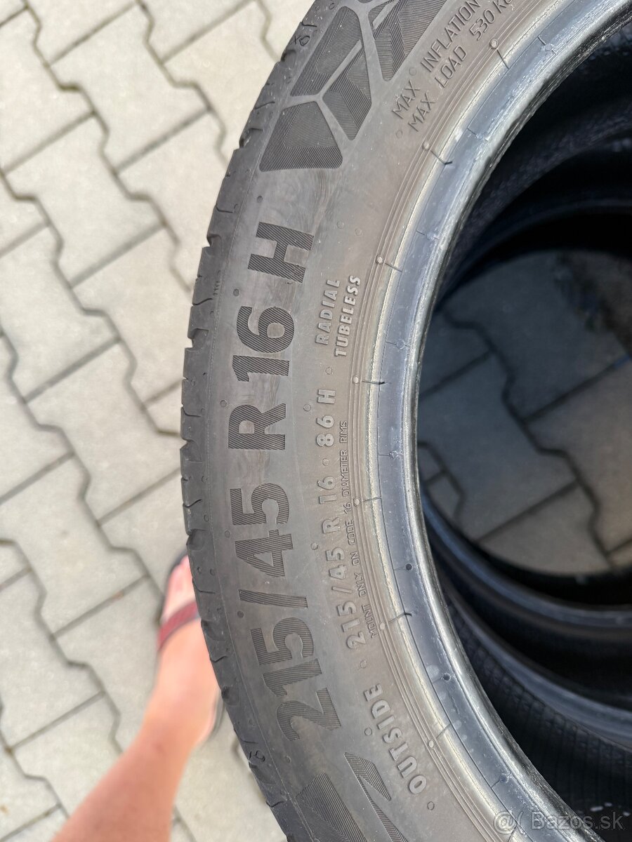 215/45R16 letné - 3