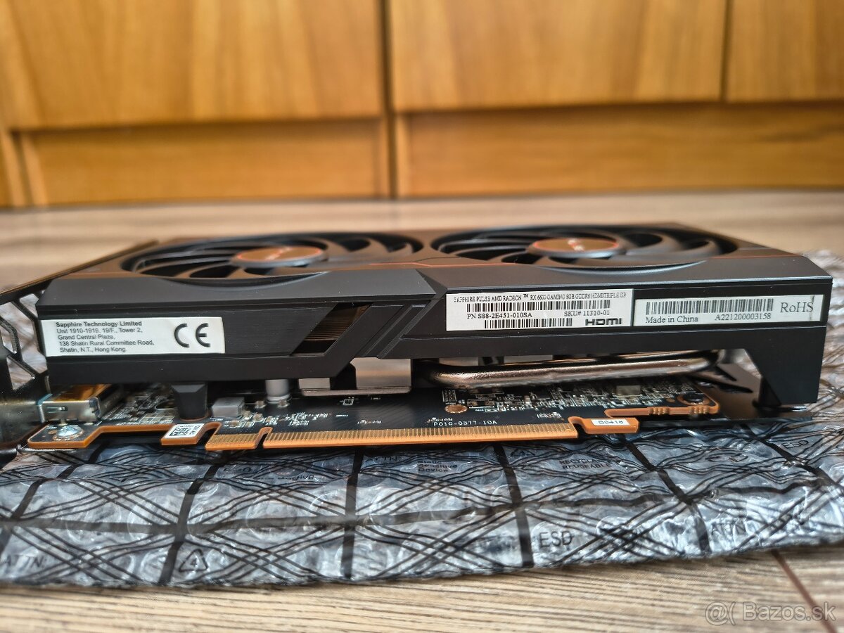 AMD SAPPHIRE PULSE Radeon RX 6600 8GB - 3