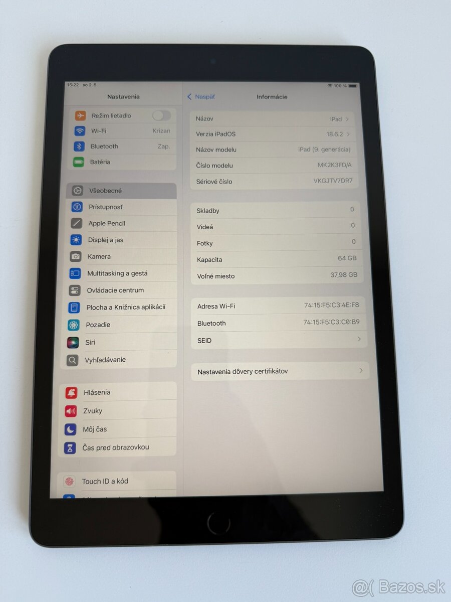 Apple iPad 9. generácia 64GB WiFi - 3