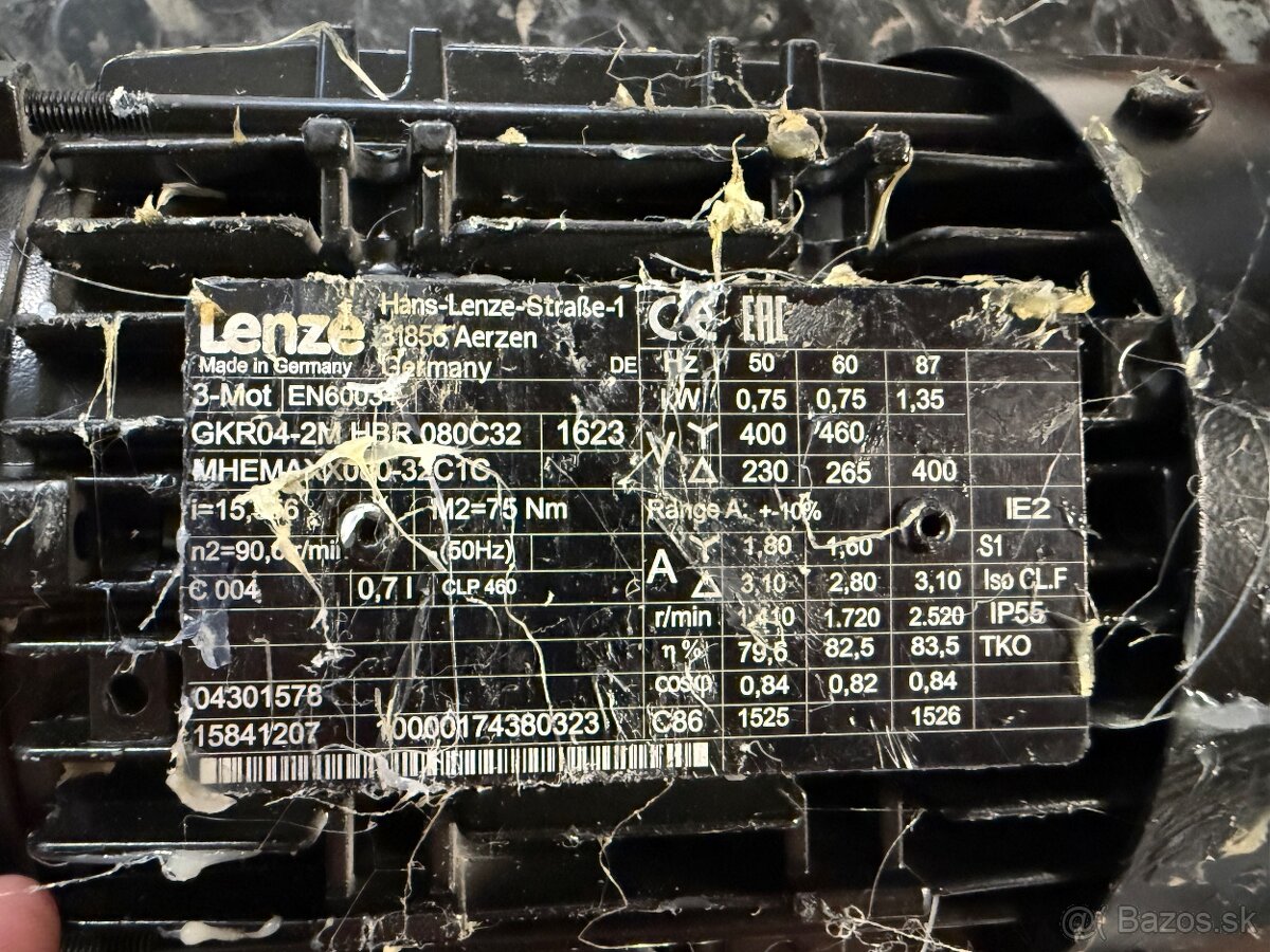 Predám motor s prevodovkou lenze - 3