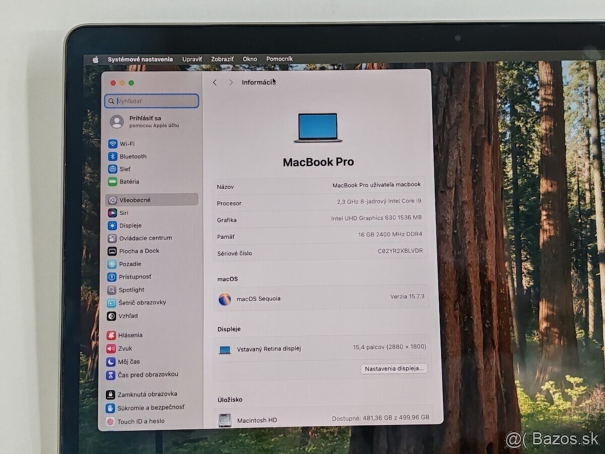MacBook Pro 15" i9-2.3GHz/16GB/512GB Gray - 3