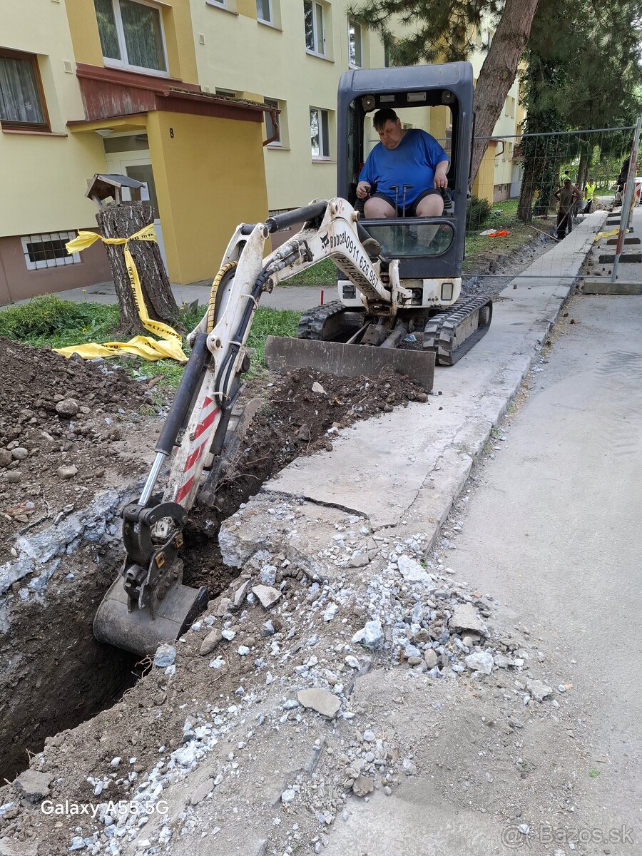 Stavebne prace.vykopove prace - 3