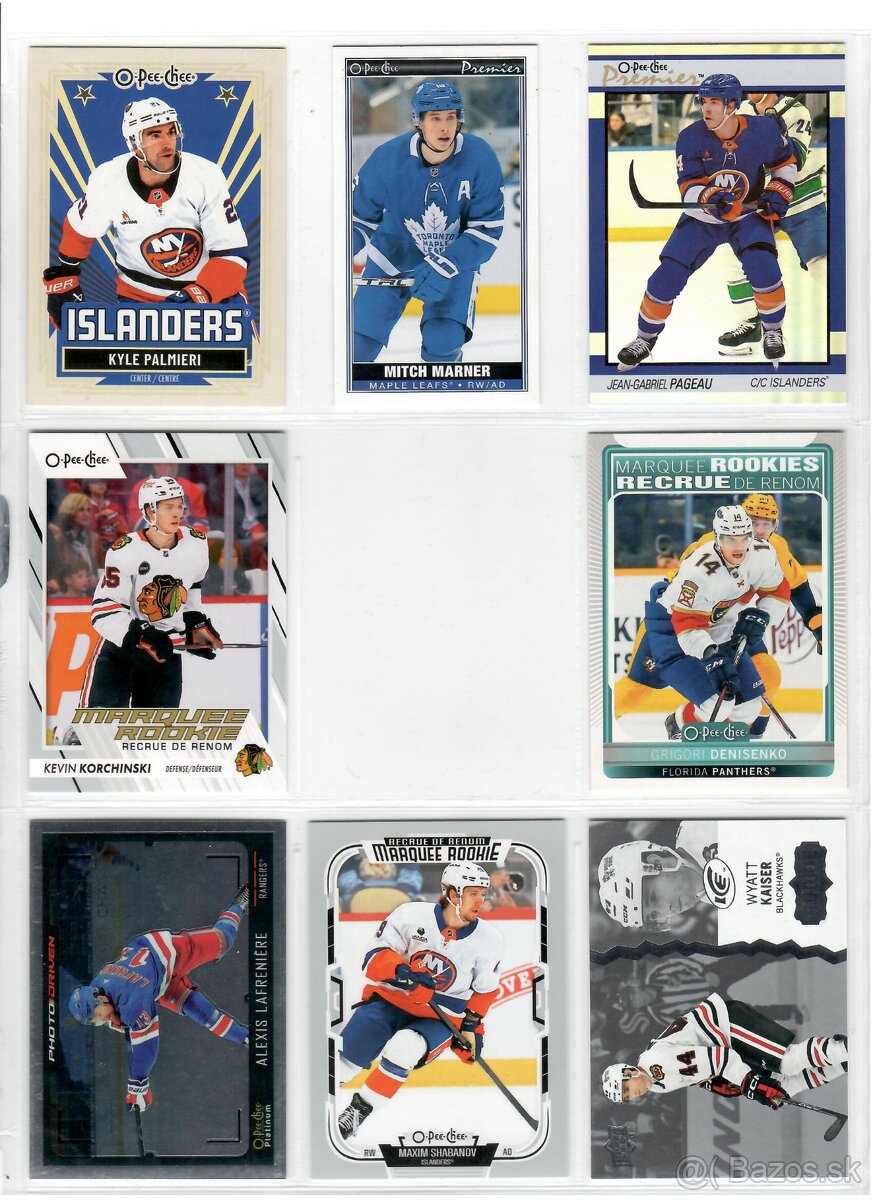 Predam hokejove karty NHL - 3