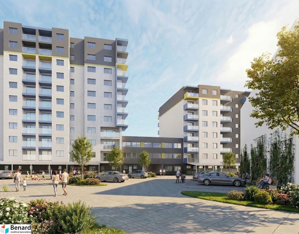 NA PREDAJ 2- izbový byt 2-E v CORRIB TOWER - 3