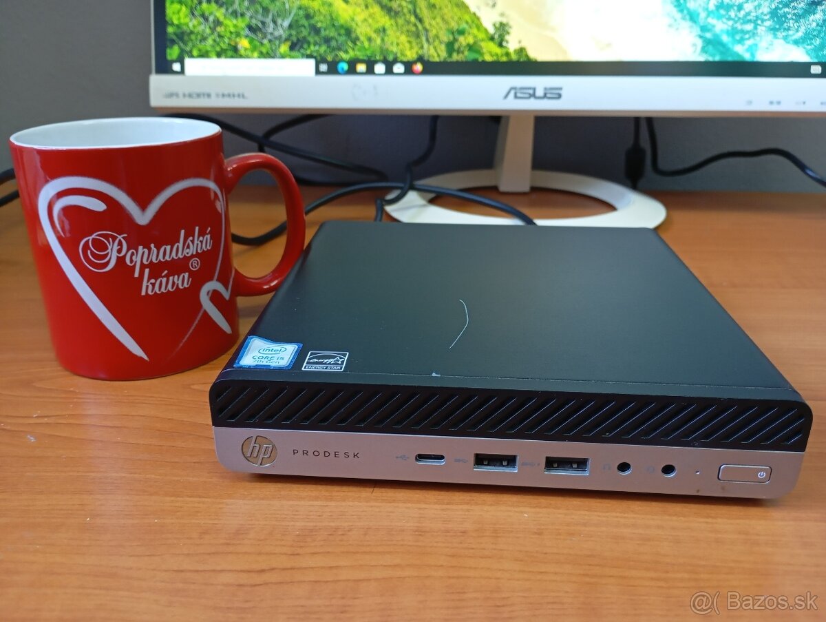 predám mini počítač Hp ProDesk 600 G3 DM + Intel core i5 - 3