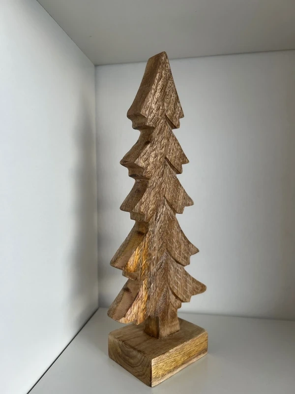 Drevený stromček - dekorácia - 3