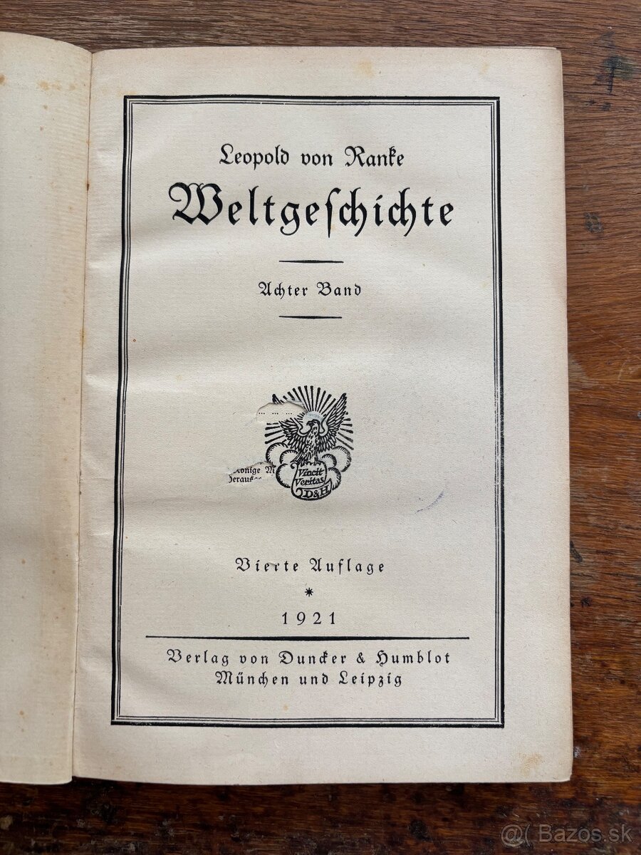 Knihy série Weltgeschichte (svetové dejiny) - 3