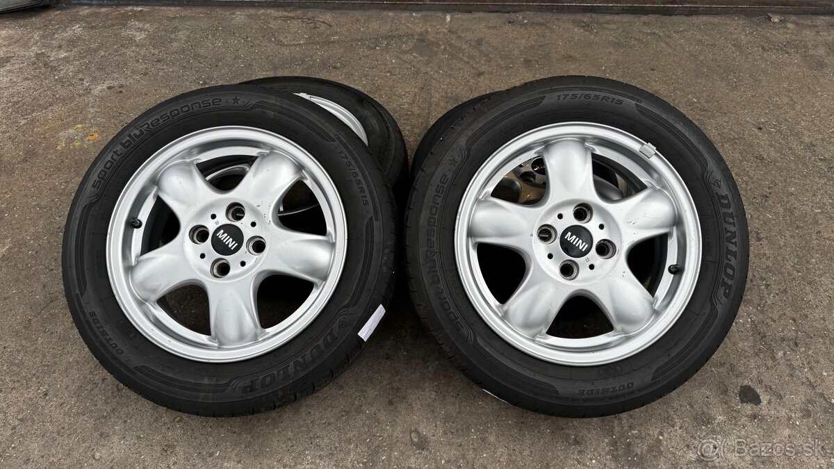 Mini Cooper R56 letná sada kolies 175/65R15 - 3
