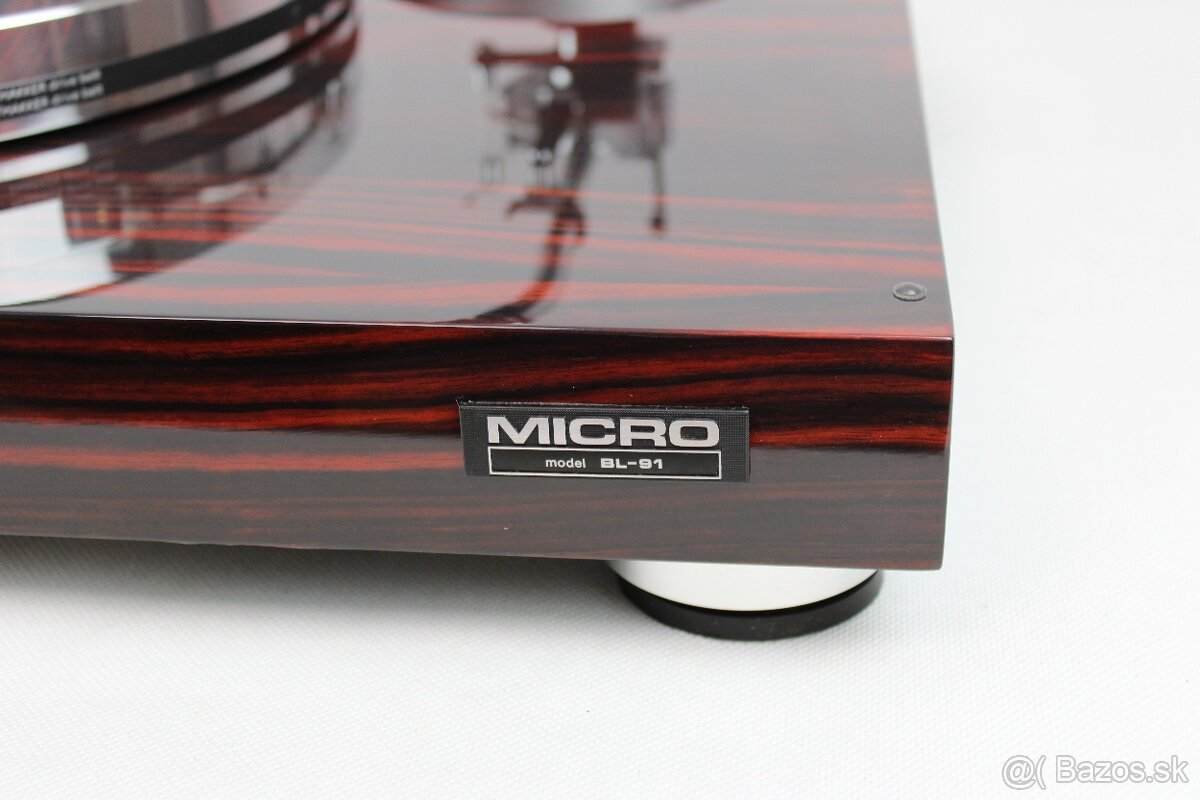 Gramofón MICRO SEIKI BL-91 + SAEC WE-308SX - 3