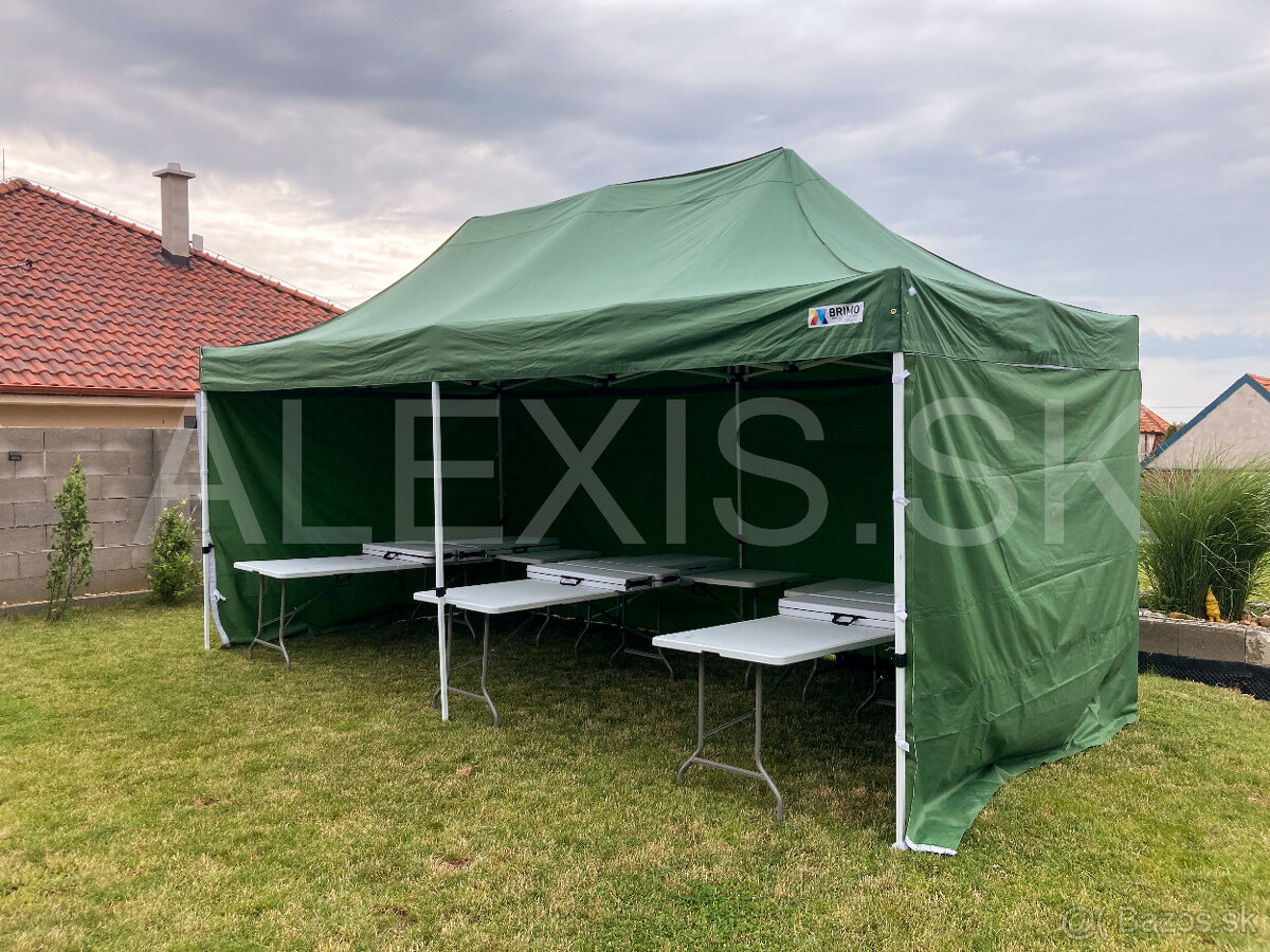 ✅ Prenájom párty stanu 6x3 metre a pivných setov za 140€ - 3