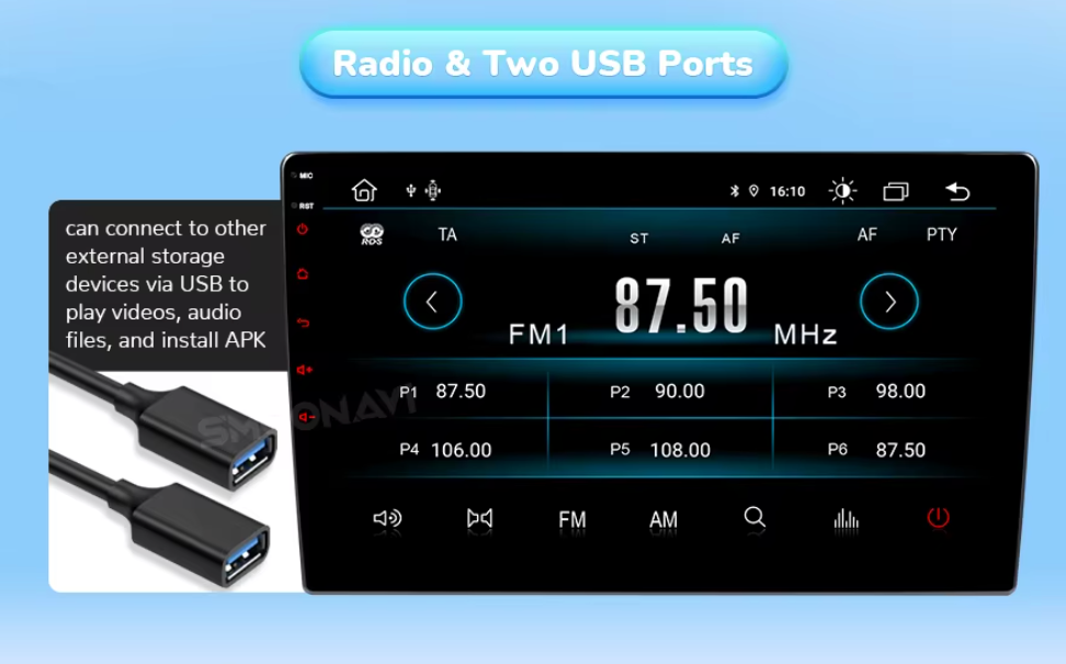 Radio Skoda Octavia 2,2008-2013,10",2+32GB,GPS,BT,WiFi,A12 - 3