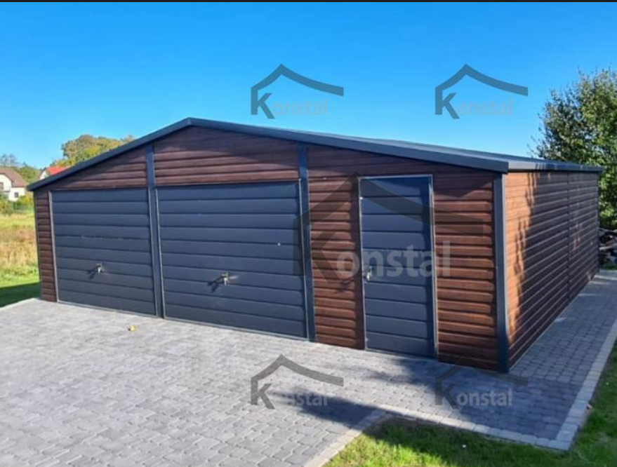 Plechová garáž 10x5 m Doprava a montaż gratis po celej SR - 3