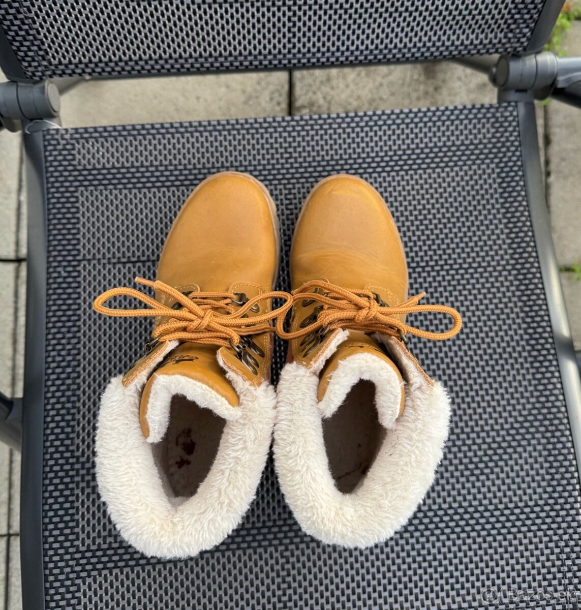 Kožené čižmy John Garfield veľ.38 - 3