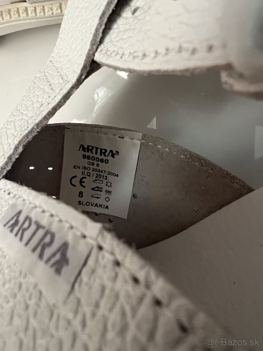 Pracovné sandále biele č.8 - 3