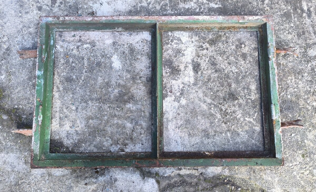 Okno s kovovym ramom 50x80 cm - 3