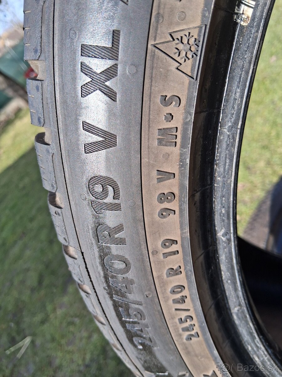 245/40 r19 zimne pneumatiky - 3
