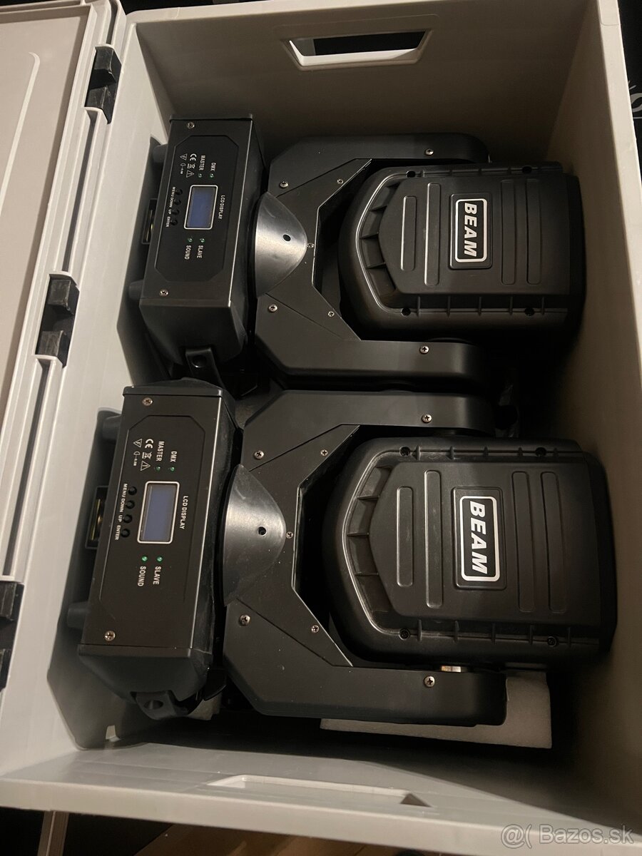 Predám rotačne hlavy 4x25W - 3